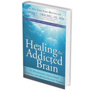 Healing the Addicted Brain hardcover book.