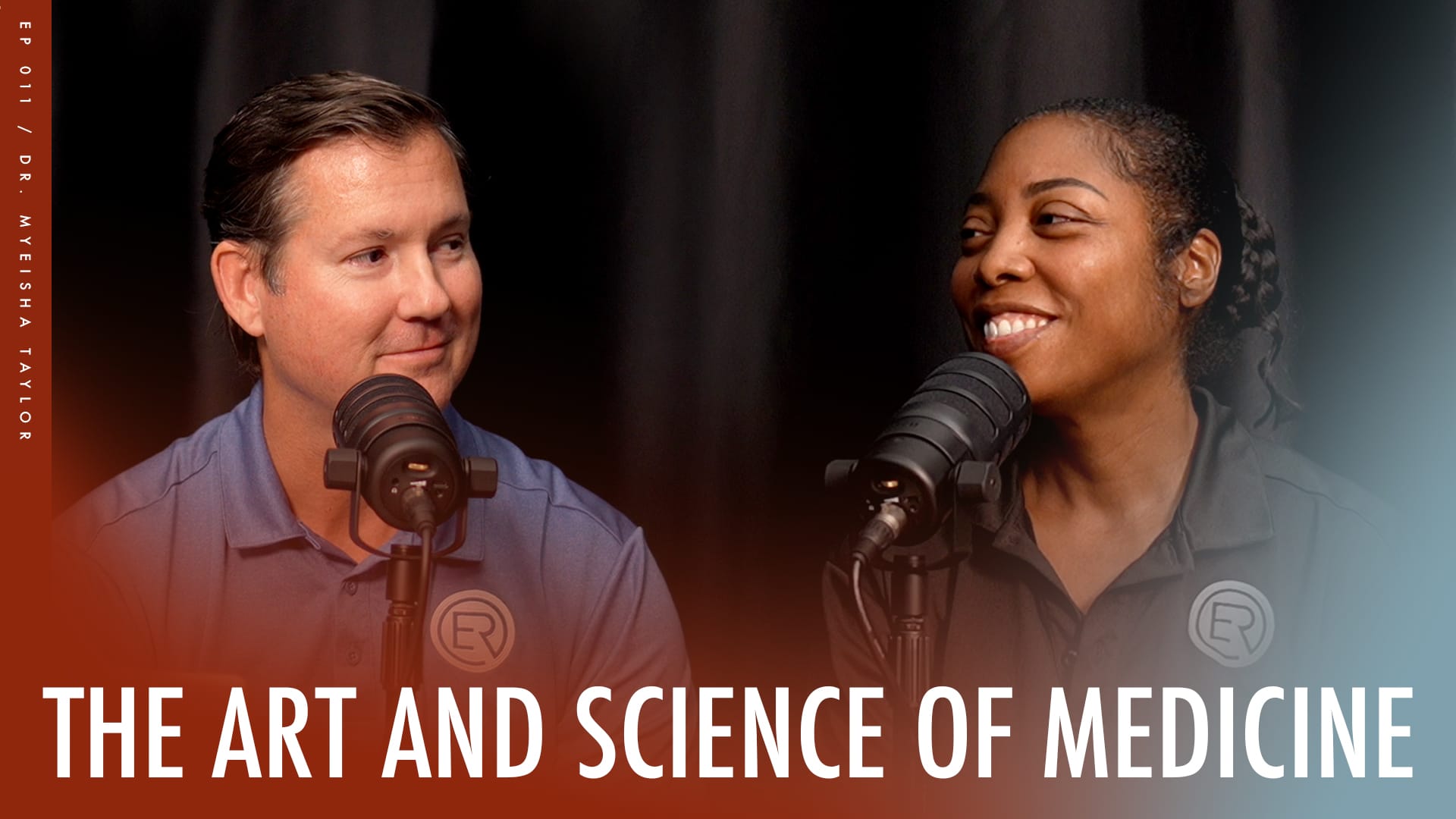 Screenshot of Dr. Taylor and David Kniffen Jr. from The Art and Science of Medicine podcast.